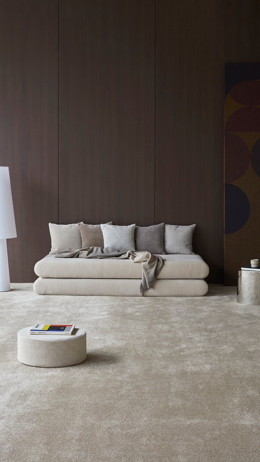 Circlus Tagesbett in 410 Esina Almond präsentiert im Onlineshop von KAQTU Design AG. Bettsofa ist von Innovation Living