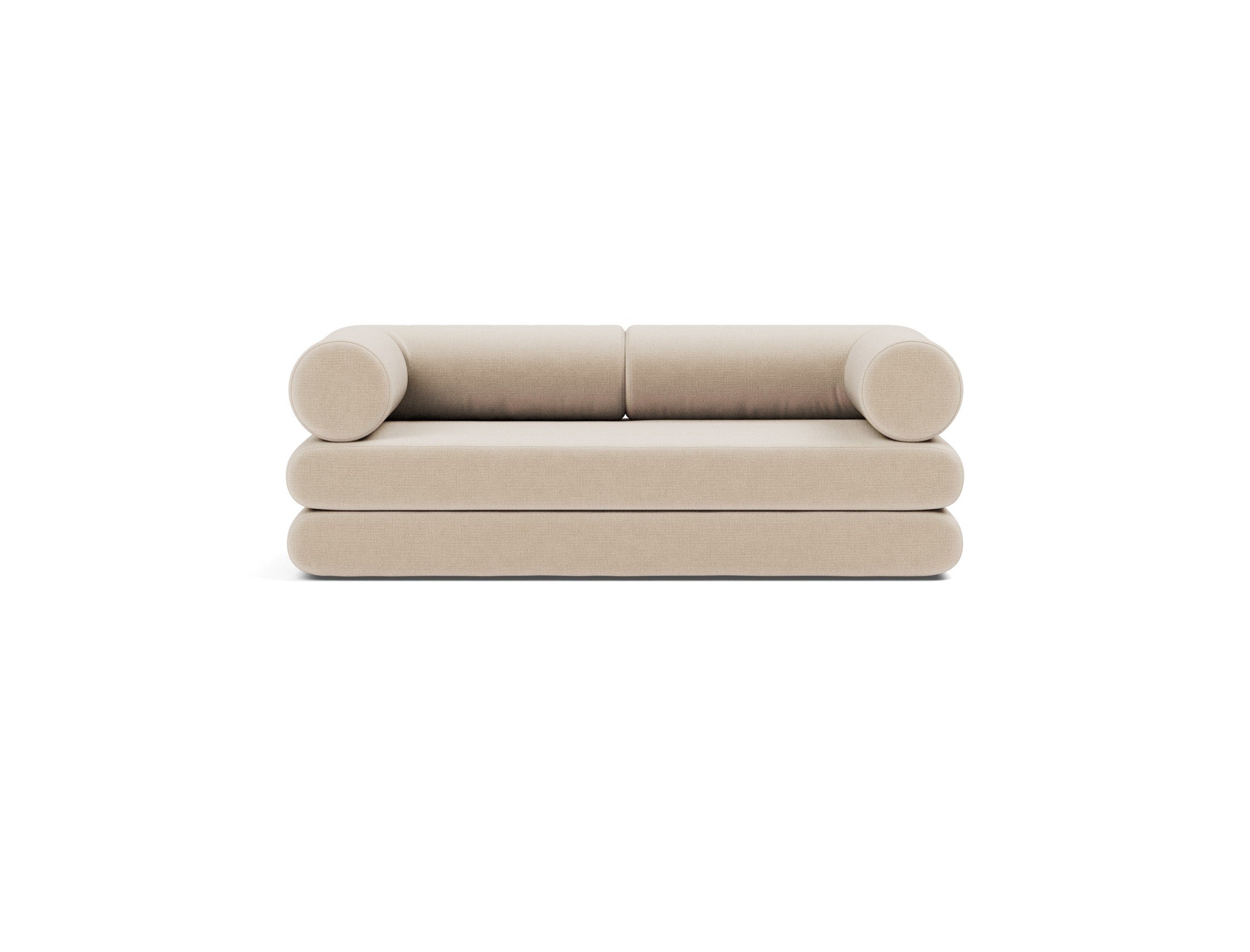 Circlus Tagesbett L-Shaped Armlehnen in 410 Esina Almond präsentiert im Onlineshop von KAQTU Design AG. Bettsofa ist von Innovation Living