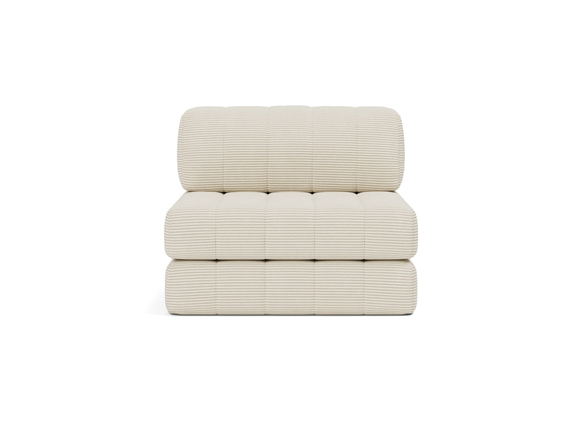 CozyPad Sessel in 594 Corduroy Ivory präsentiert im Onlineshop von KAQTU Design AG. Bettsessel ist von Innovation Living