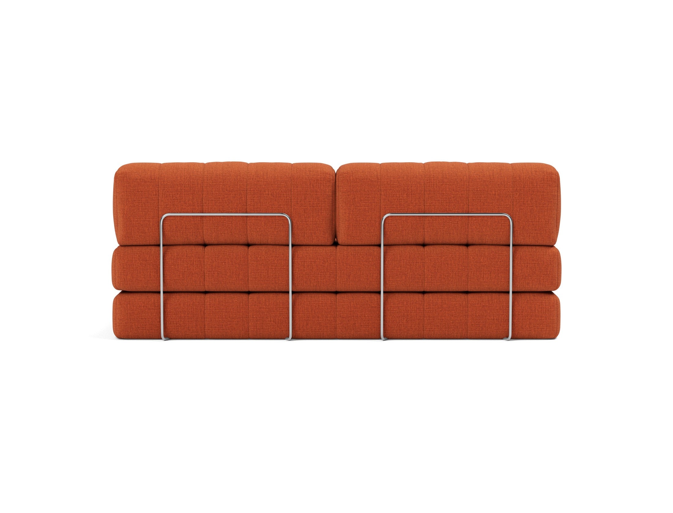 CozyPad Schlafsofa in 412 Esina Rust Orange präsentiert im Onlineshop von KAQTU Design AG. Bettsofa ist von Innovation Living