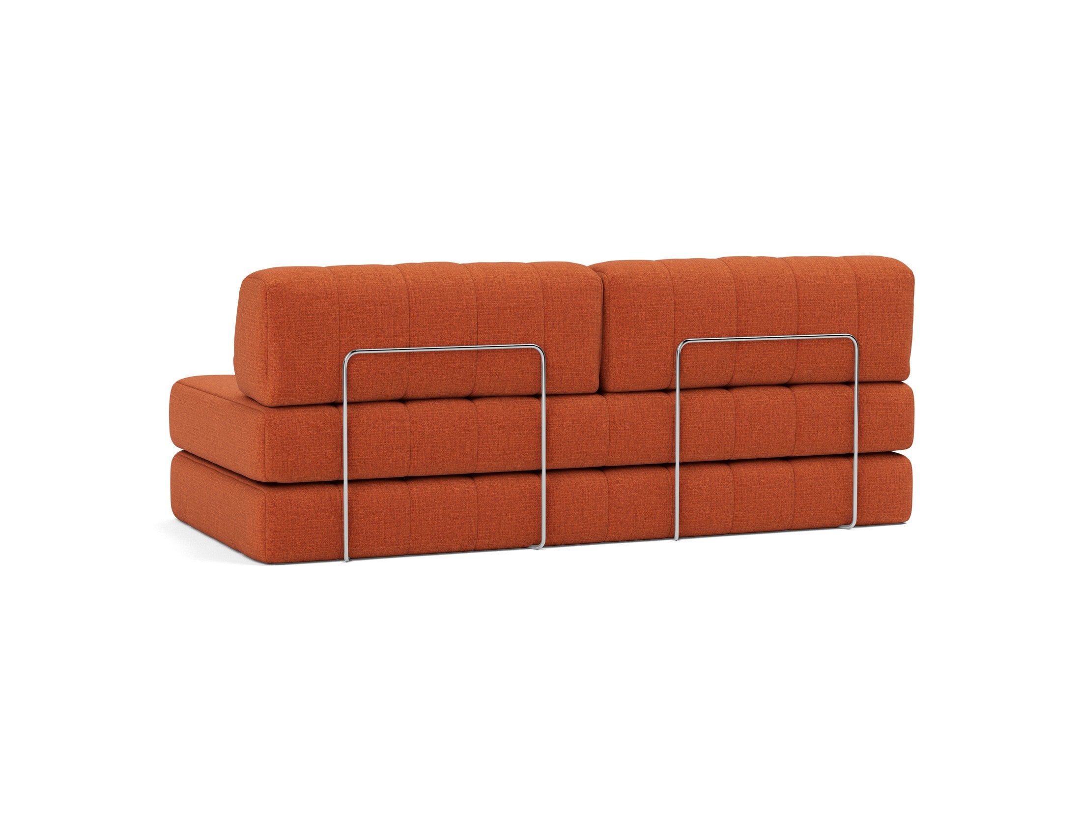 CozyPad Schlafsofa in 412 Esina Rust Orange präsentiert im Onlineshop von KAQTU Design AG. Bettsofa ist von Innovation Living