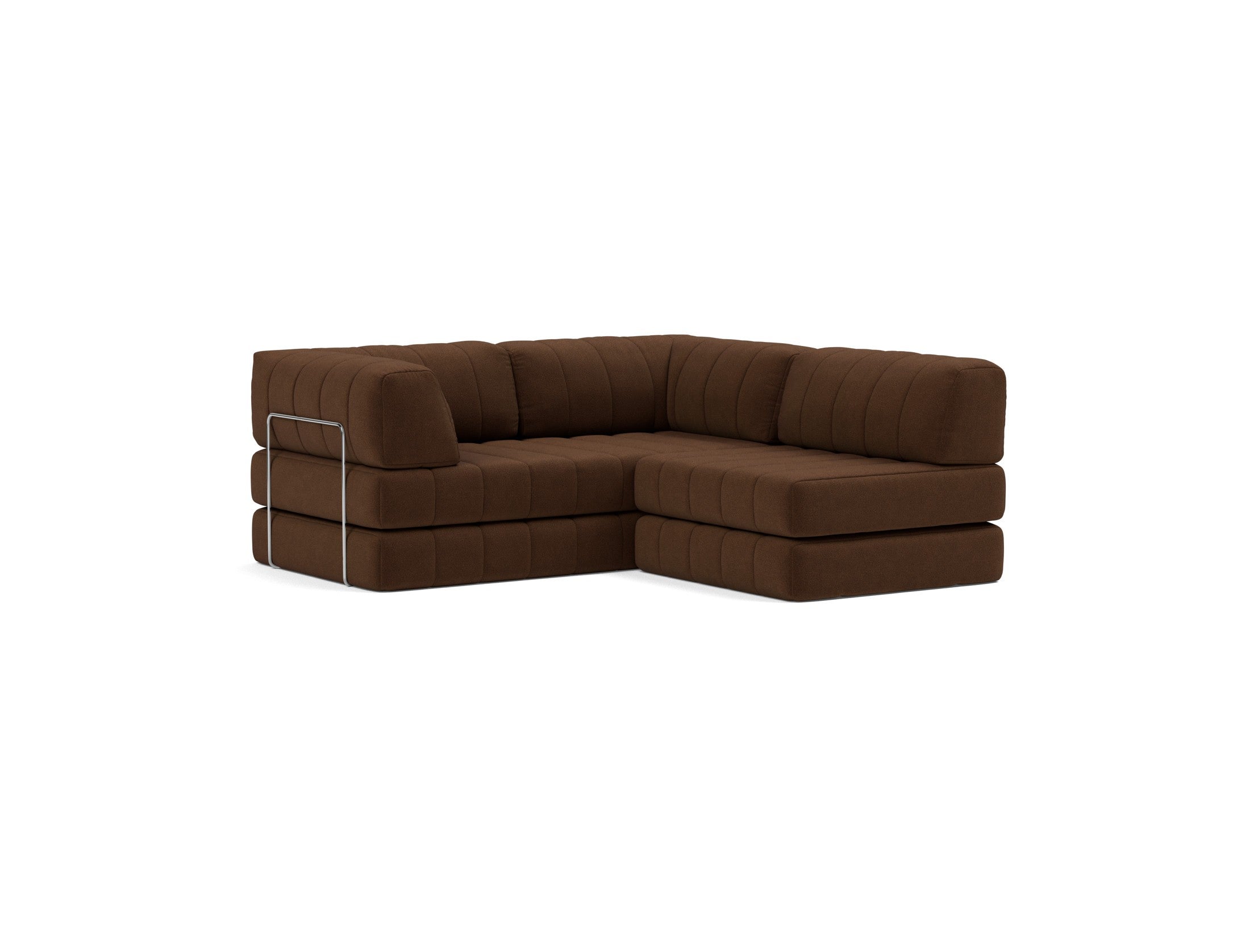 CozyPad Schlafsofa Grand mit Armlehnen in 359 Taura Cappuccino präsentiert im Onlineshop von KAQTU Design AG. Bettsofa ist von Innovation Living