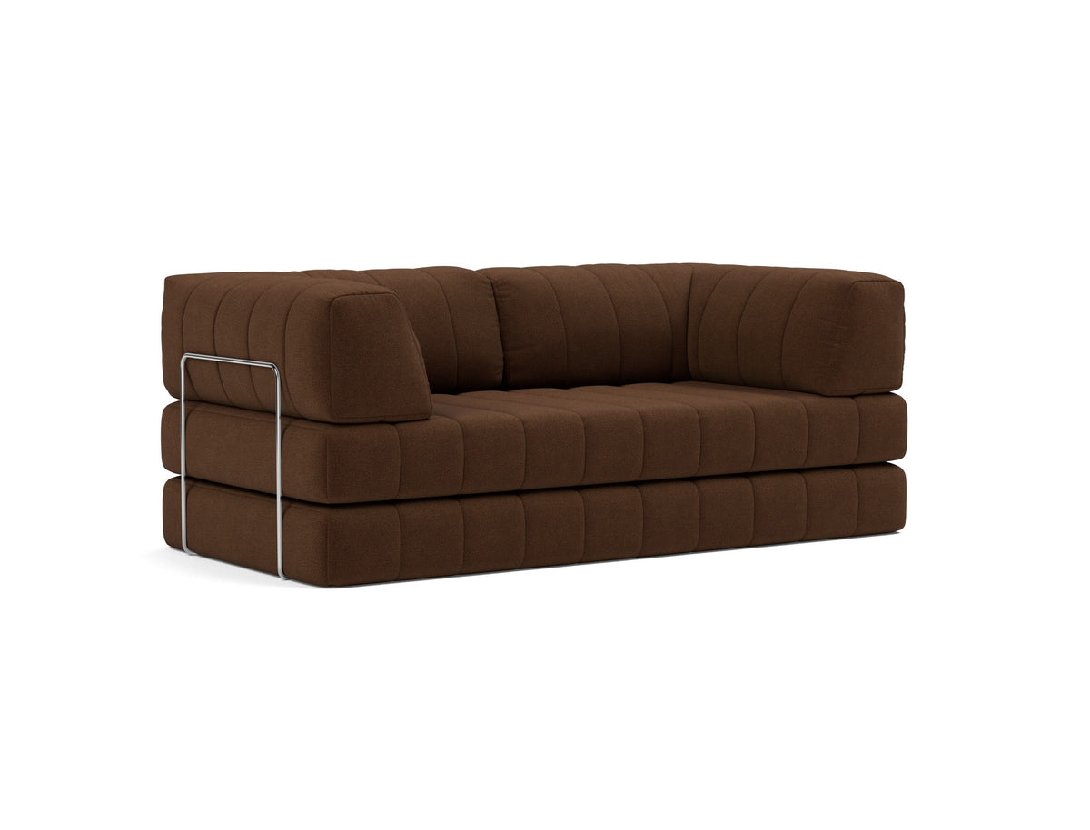 CozyPad Schlafsofa mit Armlehnen in 359 Taura Cappuccino präsentiert im Onlineshop von KAQTU Design AG. Bettsofa ist von Innovation Living