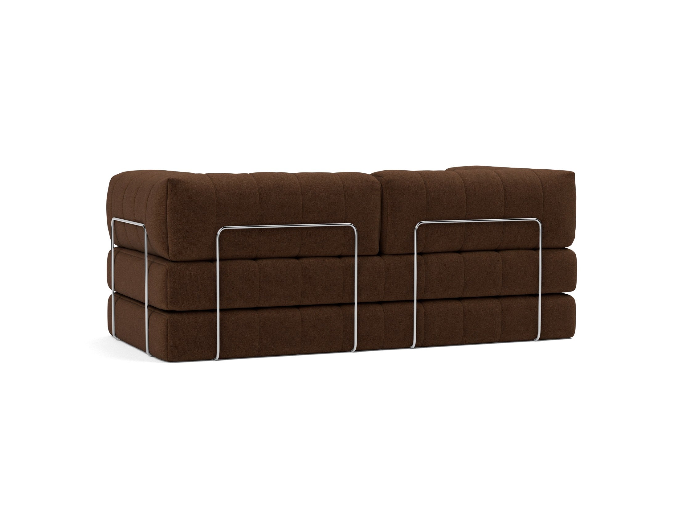 CozyPad Schlafsofa mit Armlehnen in 359 Taura Cappuccino präsentiert im Onlineshop von KAQTU Design AG. Bettsofa ist von Innovation Living