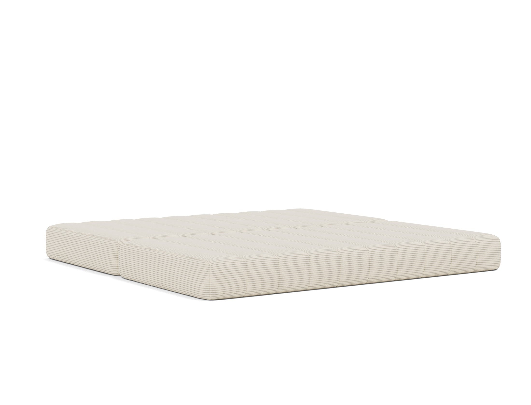 CozyPad Schlafsofa mit Armlehnen in 594 Corduroy Ivory präsentiert im Onlineshop von KAQTU Design AG. Bettsofa ist von Innovation Living