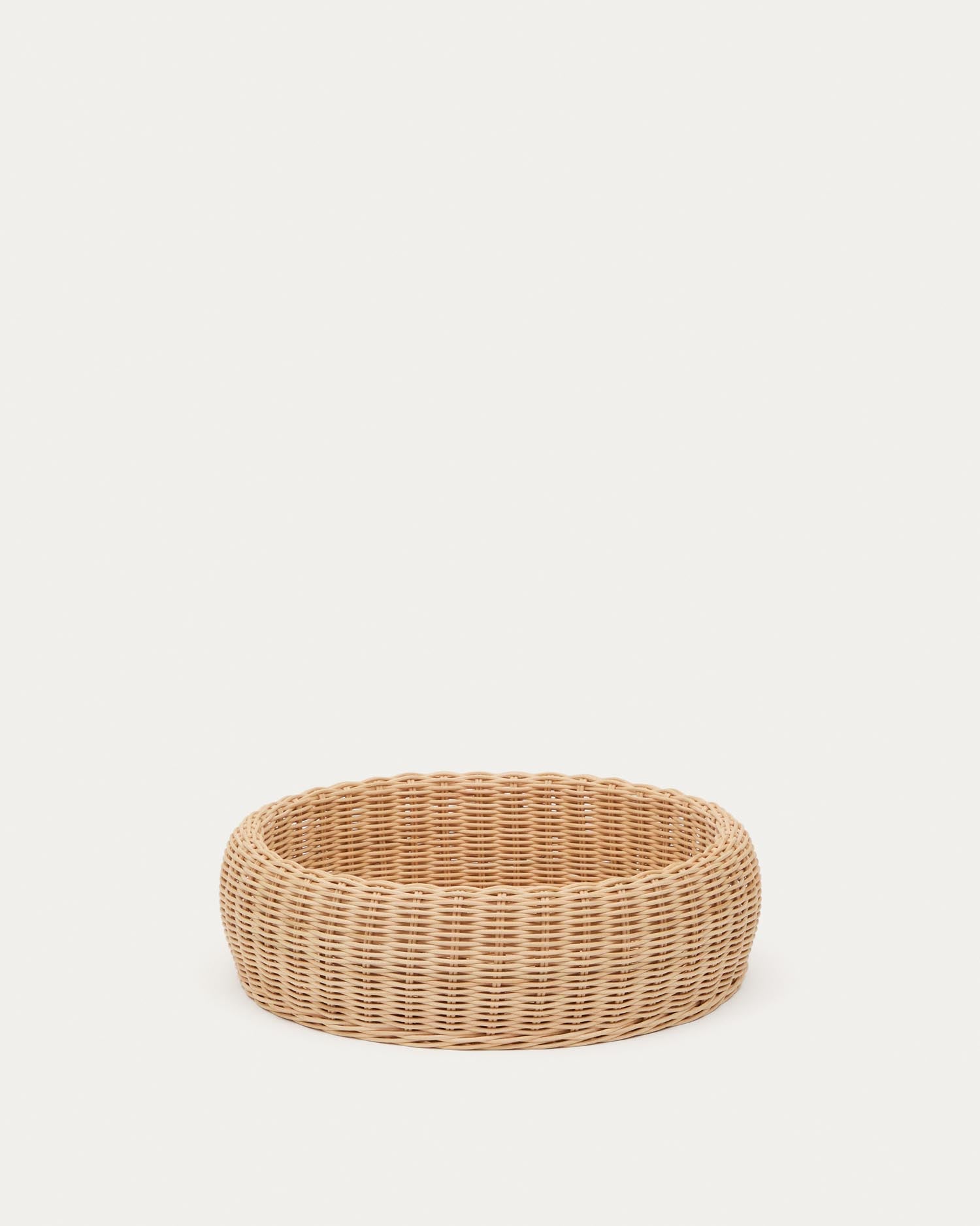 Rattanvase Zilna, 11 cm in Natur präsentiert im Onlineshop von KAQTU Design AG. Aufbewahrungskorb ist von Kave Home