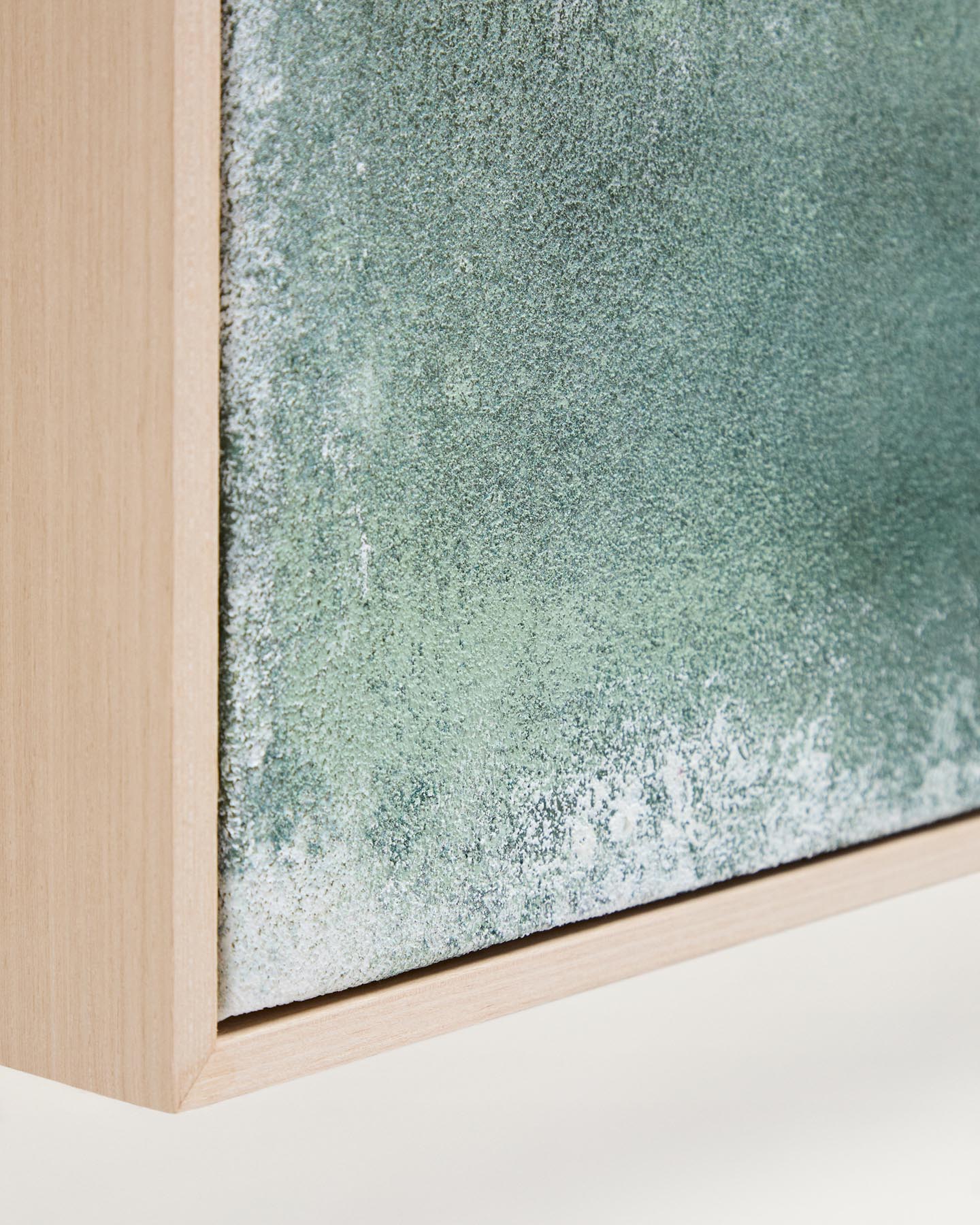 Abstraktes Bild Selnar, Grün, 60 x 90 cm in Grün präsentiert im Onlineshop von KAQTU Design AG. Bild ist von Kave Home