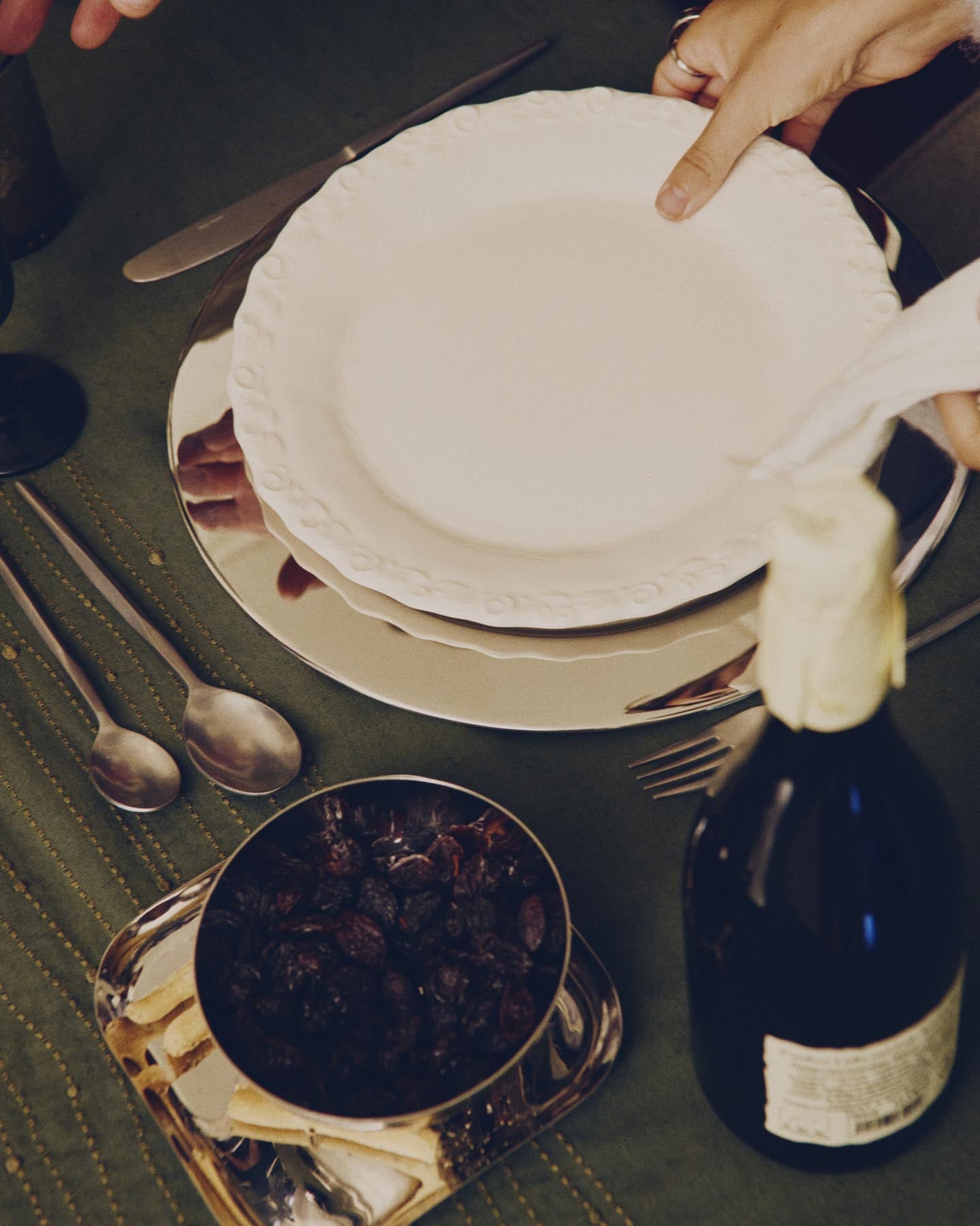 Dessertteller Varla aus Keramik in Beige in Beige präsentiert im Onlineshop von KAQTU Design AG. Teller ist von Kave Home