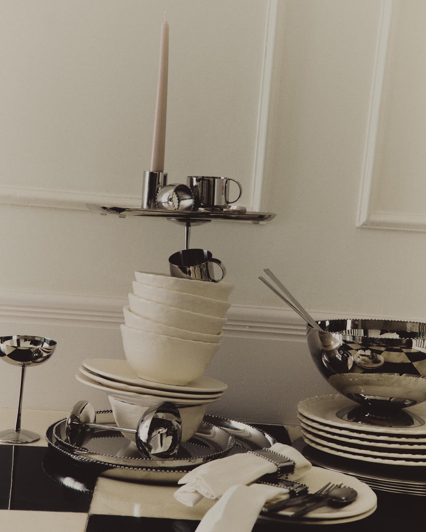 Dessertteller Varla aus Keramik in Beige in Beige präsentiert im Onlineshop von KAQTU Design AG. Teller ist von Kave Home