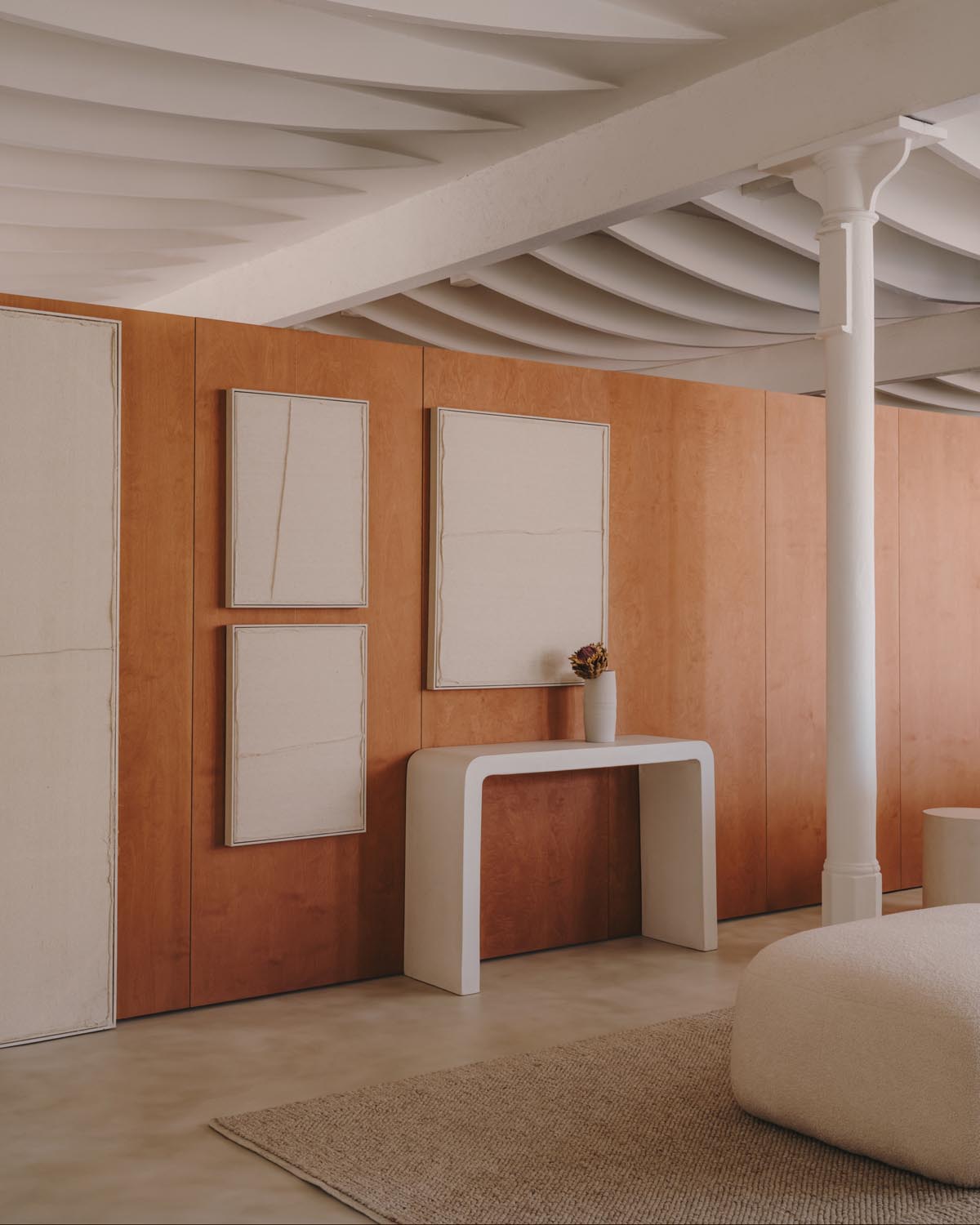 Das Bild Maha horizontal von Kave Home überzeugt mit stilvollem Design und warmen Farben, ideal für moderne Wohnräume.