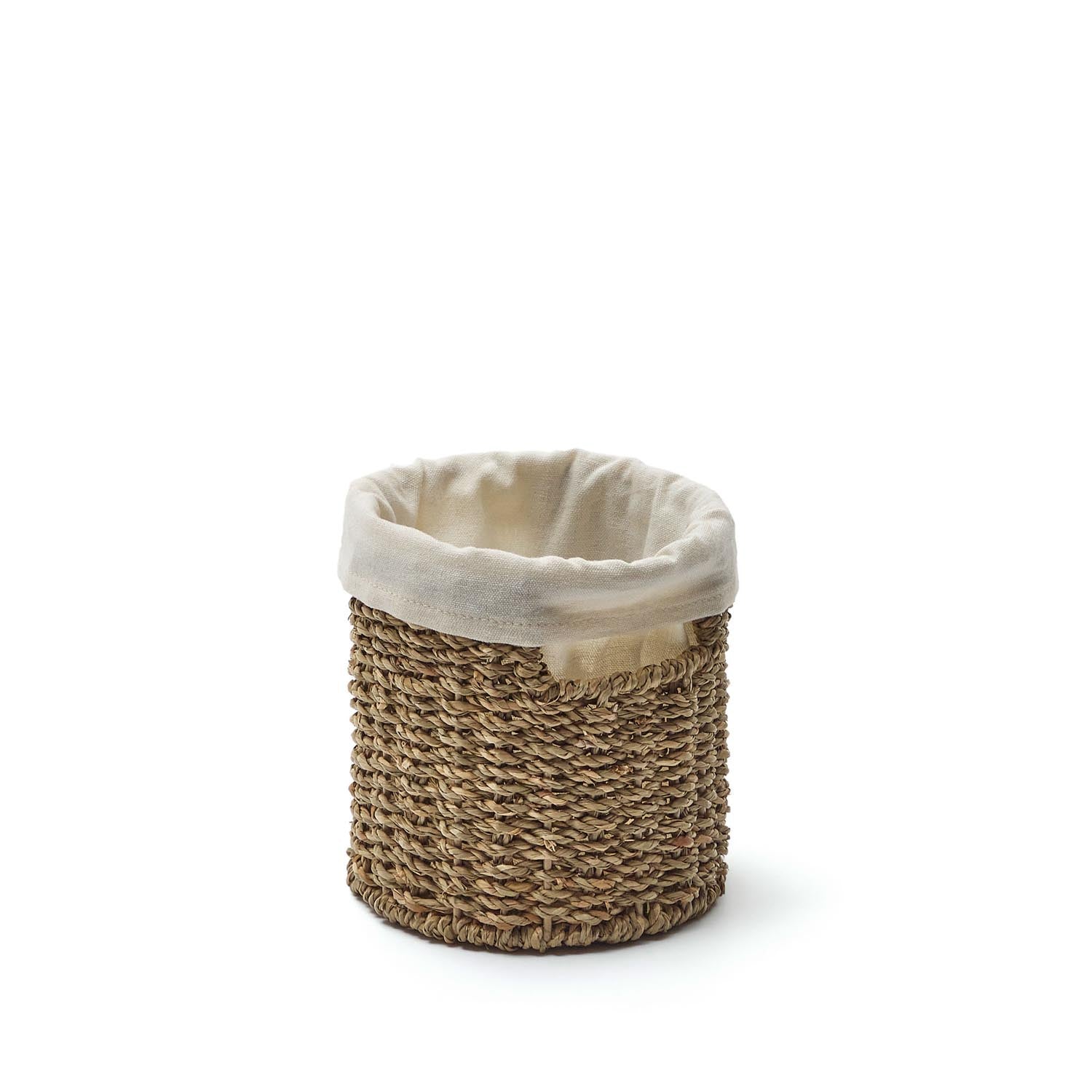 Tossa kleiner Korb aus Naturfasern in Natur präsentiert im Onlineshop von KAQTU Design AG. Aufbewahrungskorb ist von Kave Home