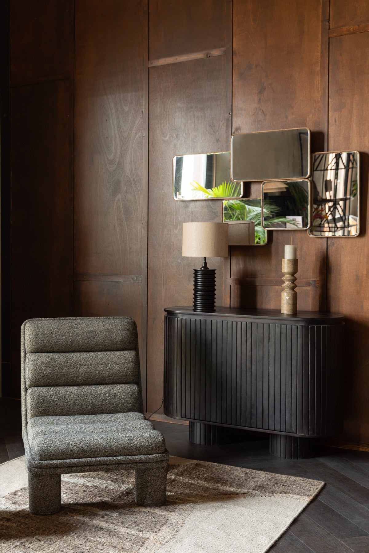 Kenji Cabinet in Braun präsentiert im Onlineshop von KAQTU Design AG. Cabinet ist von Dutchbone