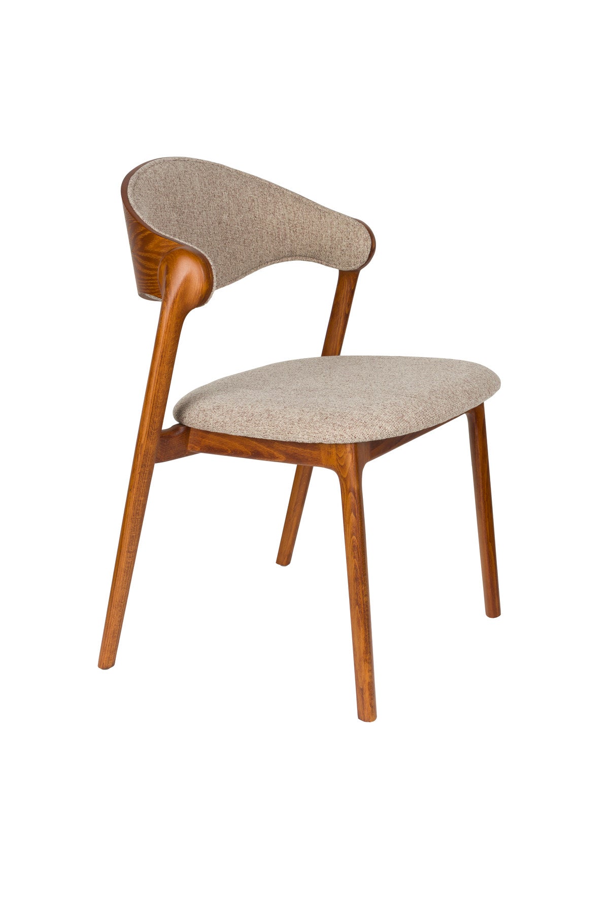 Babington Stuhl in Beige präsentiert im Onlineshop von KAQTU Design AG. Stuhl ist von Dutchbone