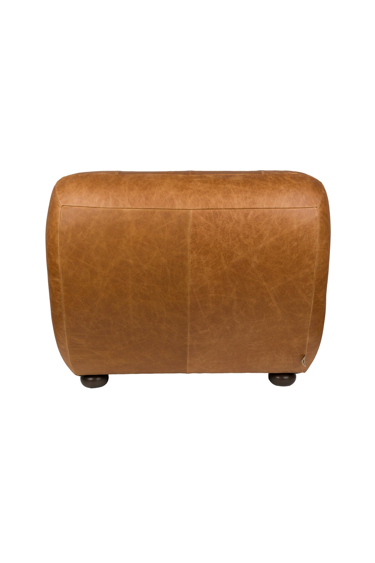 Loungesessel Wyatt in Cognac präsentiert im Onlineshop von KAQTU Design AG. Sessel ist von Dutchbone