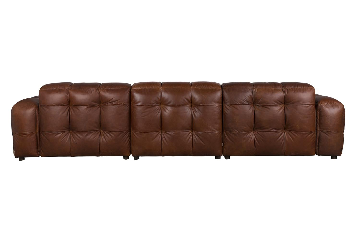 Entdecken Sie das Dutchbone Hackman 4,5-Sitzer Sofa: Stilvolles Retro-Design, luxuriöse Velours-Oberfläche und flexible Anordnung für Ihr Wohnzimmer.