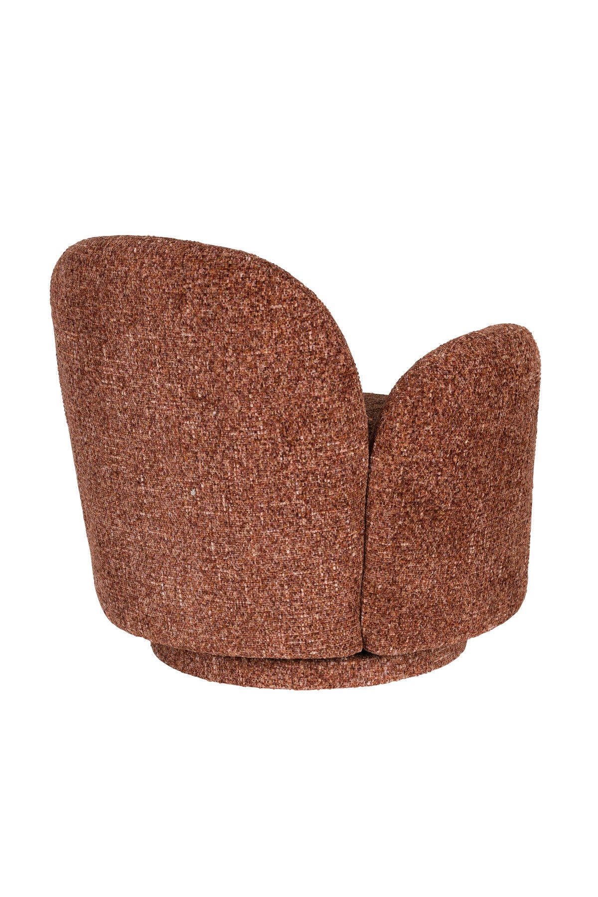 Sessel Rose Bordeaux Red in Rot präsentiert im Onlineshop von KAQTU Design AG. Drehsessel ist von Dutchbone