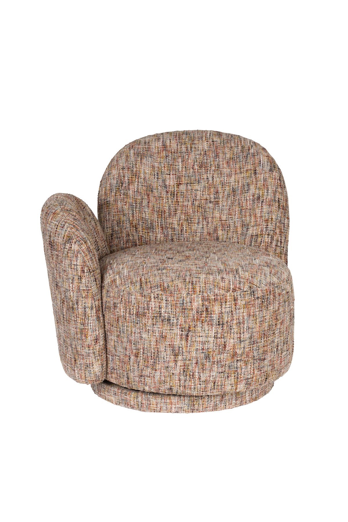 Sessel Rose Multicolour in Beige präsentiert im Onlineshop von KAQTU Design AG. Drehsessel ist von Dutchbone