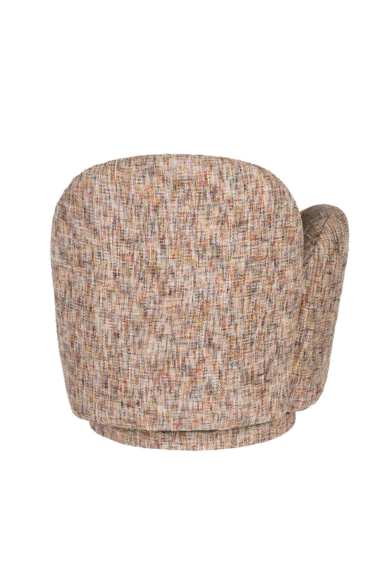 Der Sessel Rose Multicolour von Dutchbone begeistert mit seinem blumenförmigen Design und hochwertigem Stoff. Perfekt für stilvolle Entspannung!