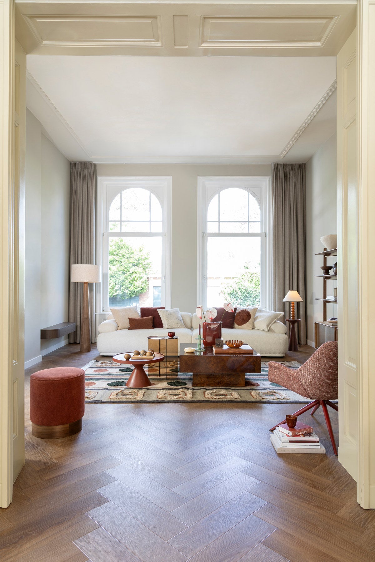 Couchtisch Quinn in Braun präsentiert im Onlineshop von KAQTU Design AG. Couchtisch ist von Dutchbone