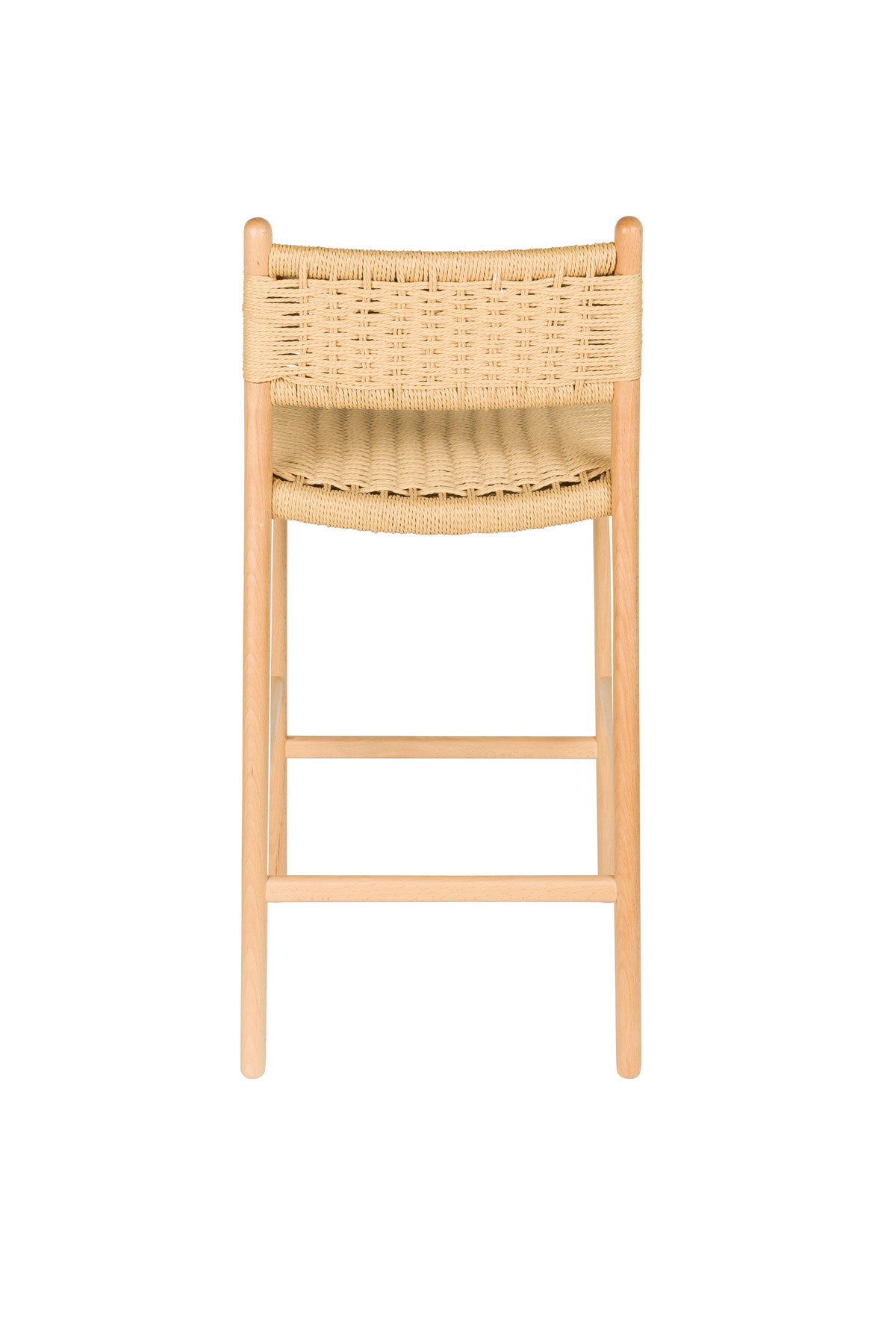 Barstuhl Cecile in Natural präsentiert im Onlineshop von KAQTU Design AG. Barstuhl ist von Dutchbone