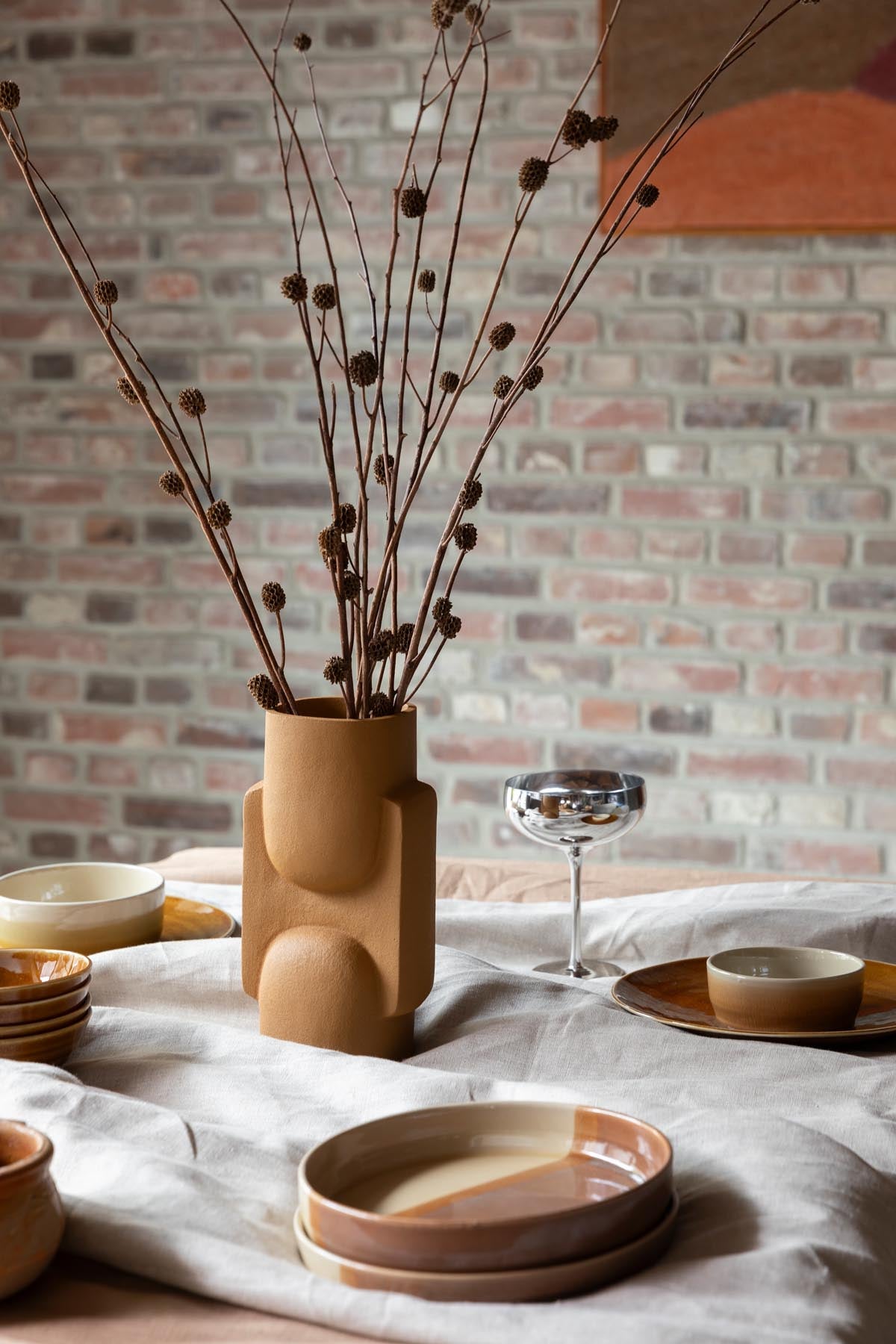 Vase Santos in präsentiert im Onlineshop von KAQTU Design AG. Vase ist von Dutchbone