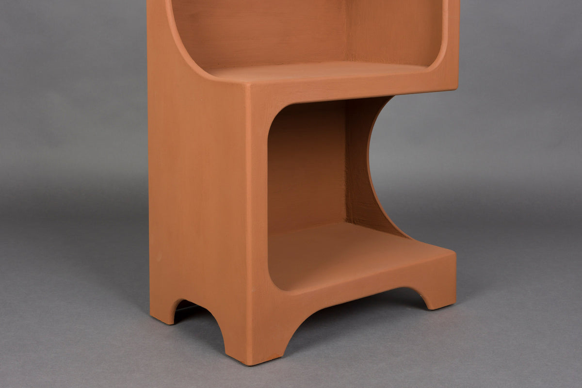 Regal Dundee in Terracotta präsentiert im Onlineshop von KAQTU Design AG. Bücherregal ist von Dutchbone