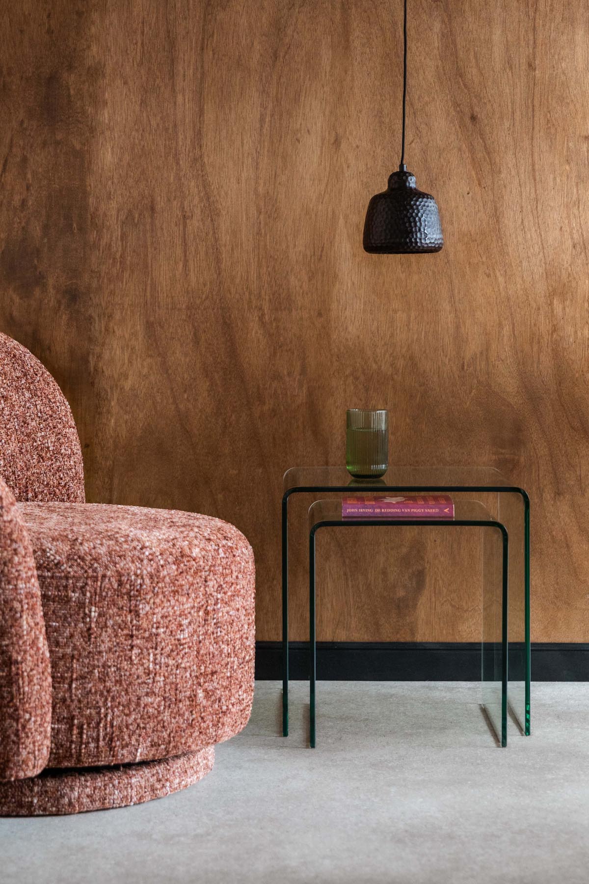 Pendelleuchte Marnix in Braun präsentiert im Onlineshop von KAQTU Design AG. Pendelleuchte ist von Dutchbone