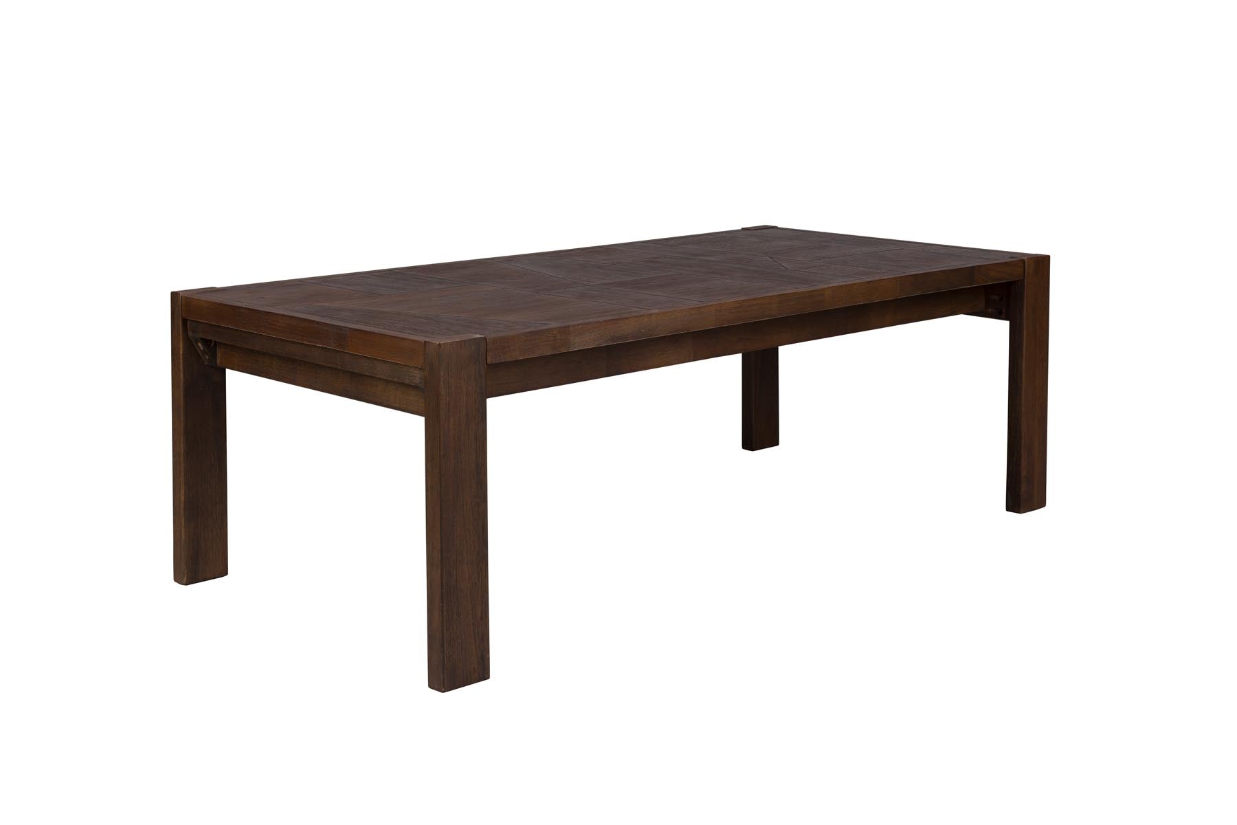 Moderner Couchtisch Bruneau von Dutchbone in ansprechendem Braun, perfekt für gemütliche Wohnzimmer und entspannte Zusammenkünfte.