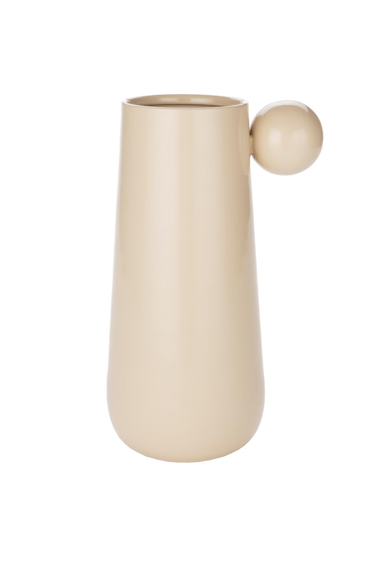 Vase Dot in Beige präsentiert im Onlineshop von KAQTU Design AG. Vase ist von Dutchbone