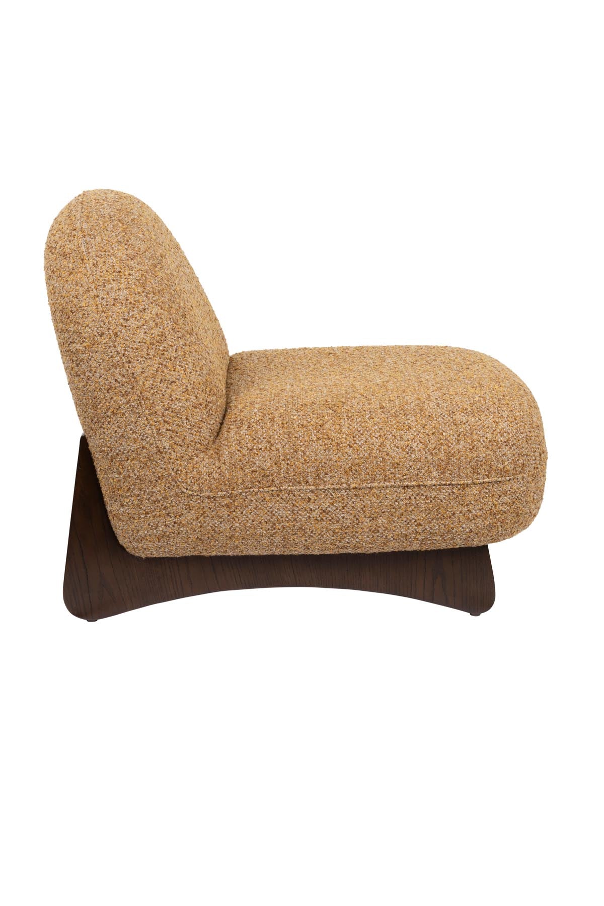 Sessel Loom in Braun präsentiert im Onlineshop von KAQTU Design AG. Sessel ist von Dutchbone