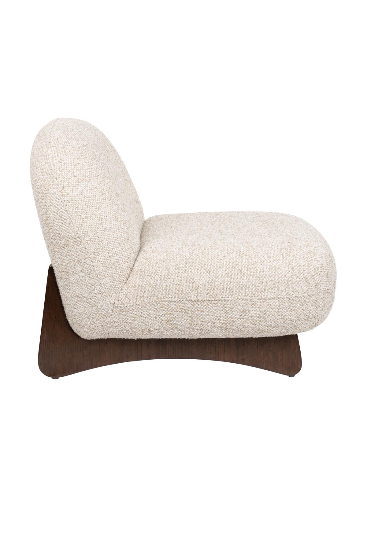 Sessel Loom in Beige präsentiert im Onlineshop von KAQTU Design AG. Sessel ist von Dutchbone