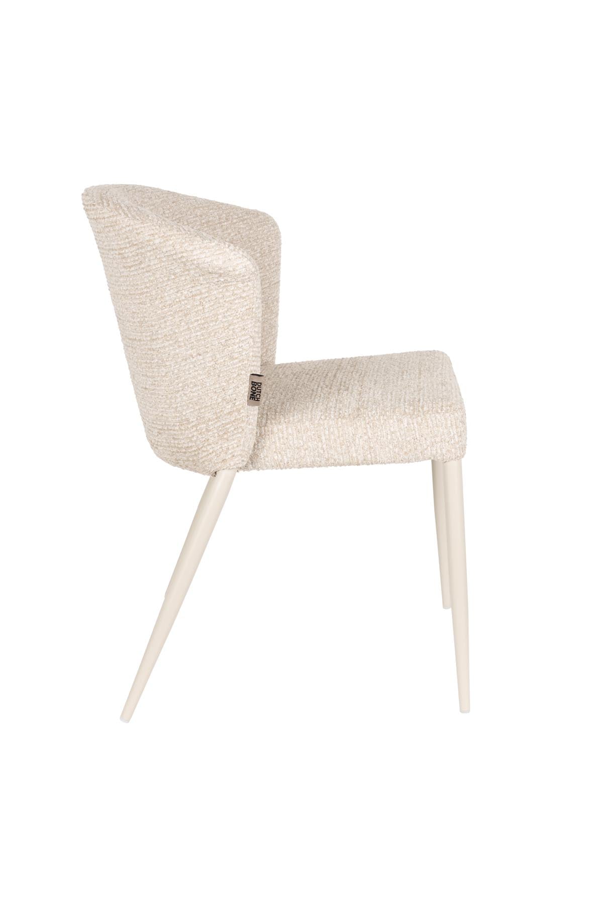 Stuhl Georgia in Beige präsentiert im Onlineshop von KAQTU Design AG. Stuhl ist von Dutchbone