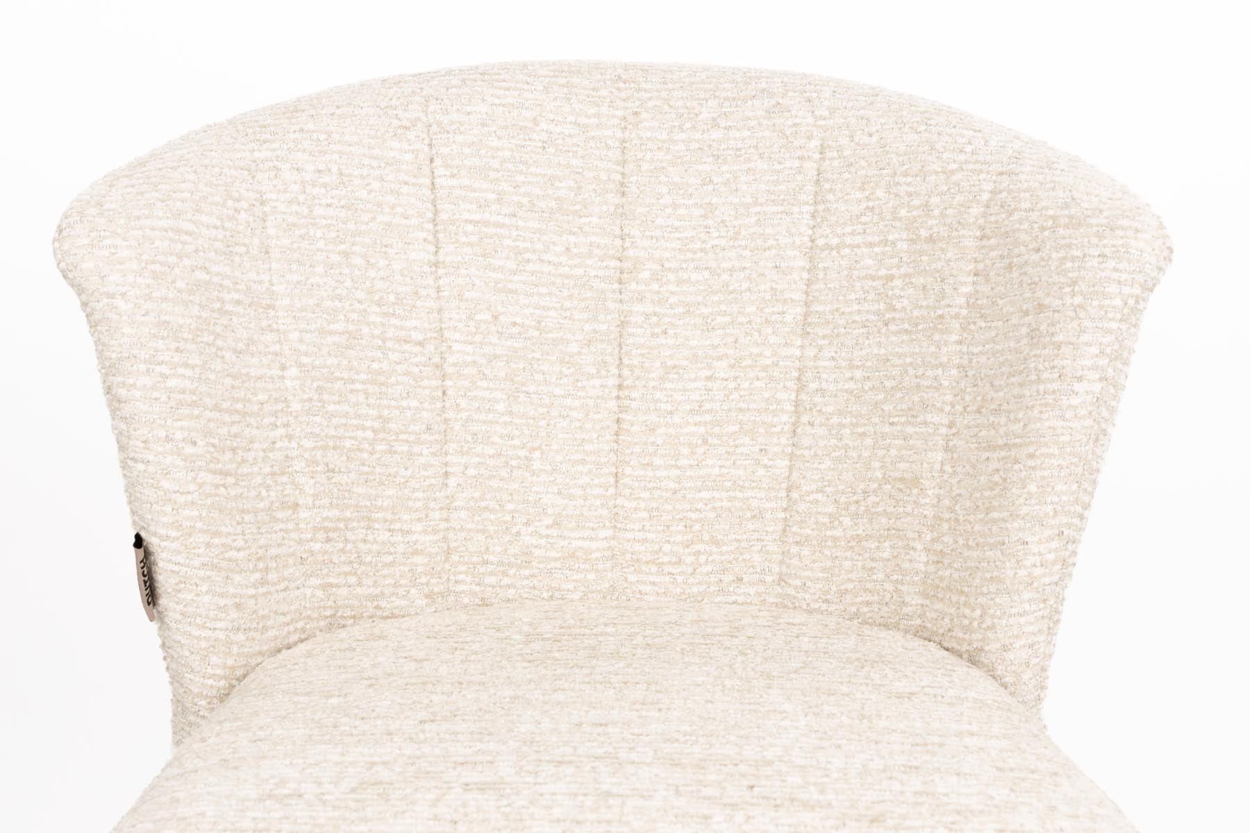 Stuhl Georgia in Beige präsentiert im Onlineshop von KAQTU Design AG. Stuhl ist von Dutchbone