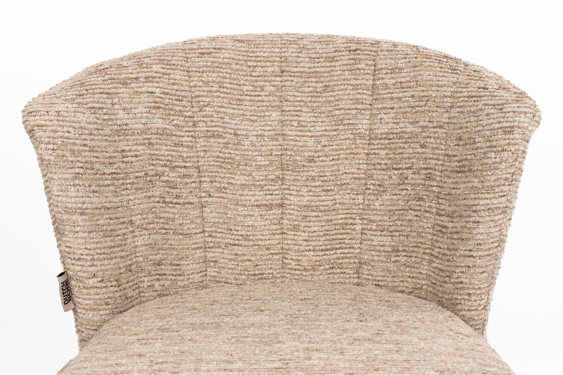 Stuhl Georgia in Braun präsentiert im Onlineshop von KAQTU Design AG. Stuhl ist von Dutchbone