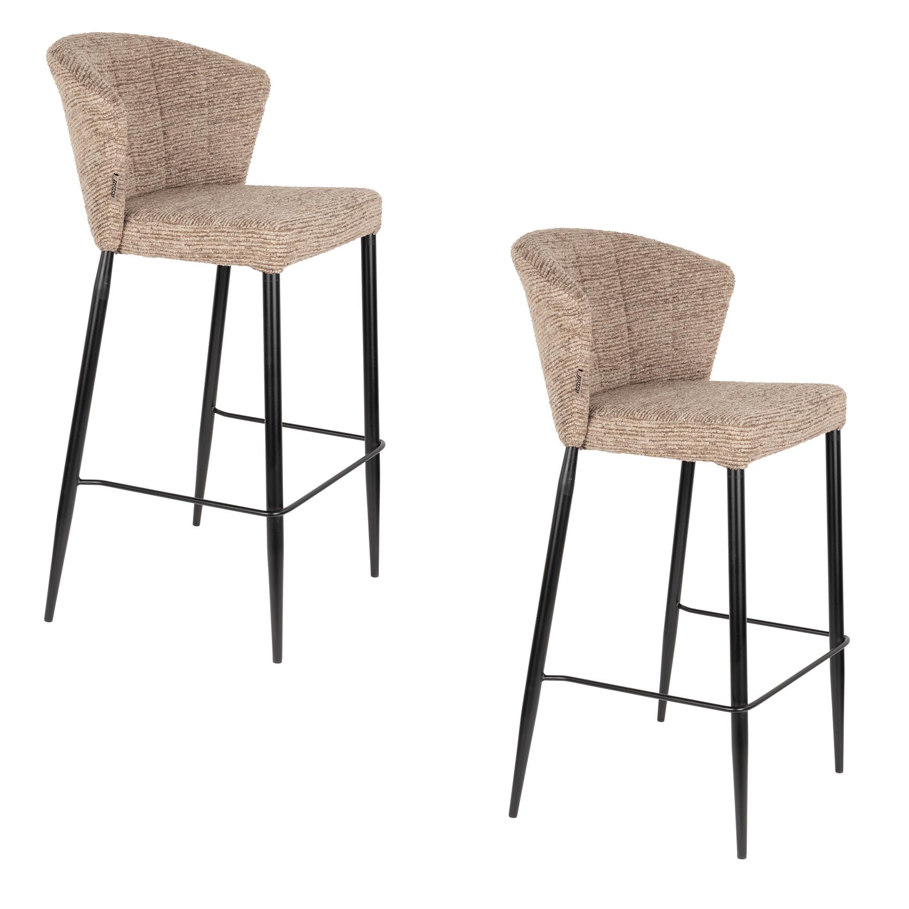 Barhocker Georgia in Braun präsentiert im Onlineshop von KAQTU Design AG. Barstuhl ist von Dutchbone