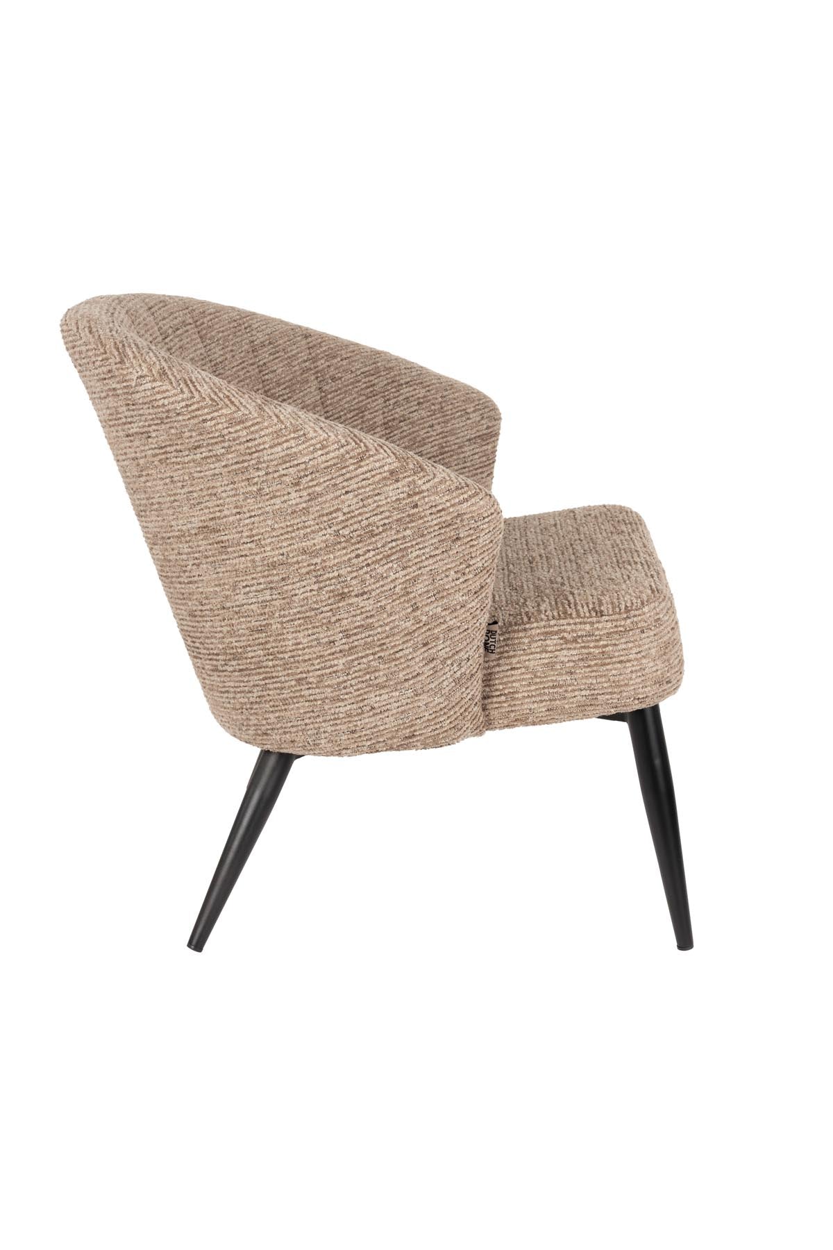 Sessel Georgia in Braun präsentiert im Onlineshop von KAQTU Design AG. Sessel ist von Dutchbone