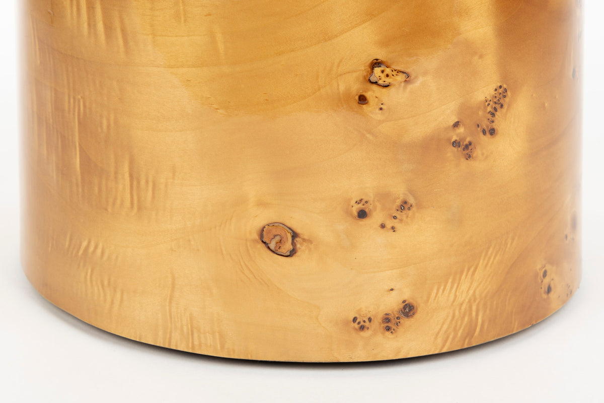 Stuhl Burlin in Beige präsentiert im Onlineshop von KAQTU Design AG. Hocker ist von Dutchbone