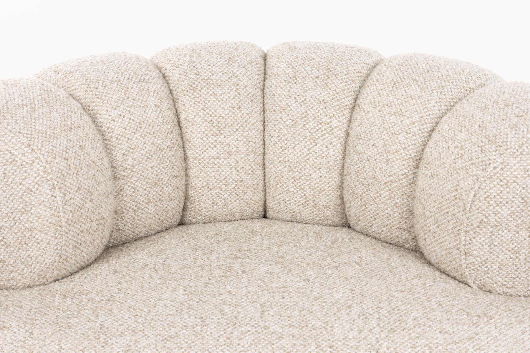 Sessel Duvane in Beige präsentiert im Onlineshop von KAQTU Design AG. Sessel ist von Dutchbone