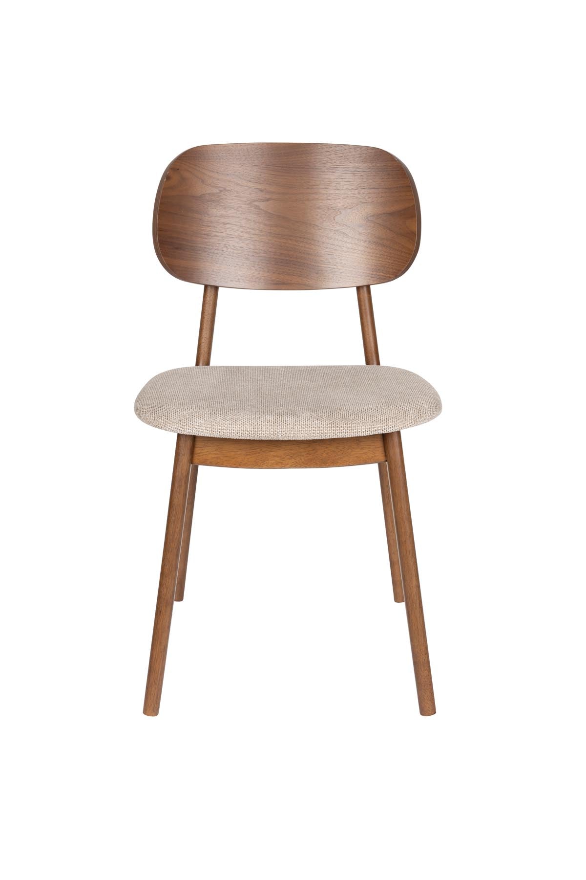 Stuhl Marais in Braun präsentiert im Onlineshop von KAQTU Design AG. Stuhl ist von Dutchbone