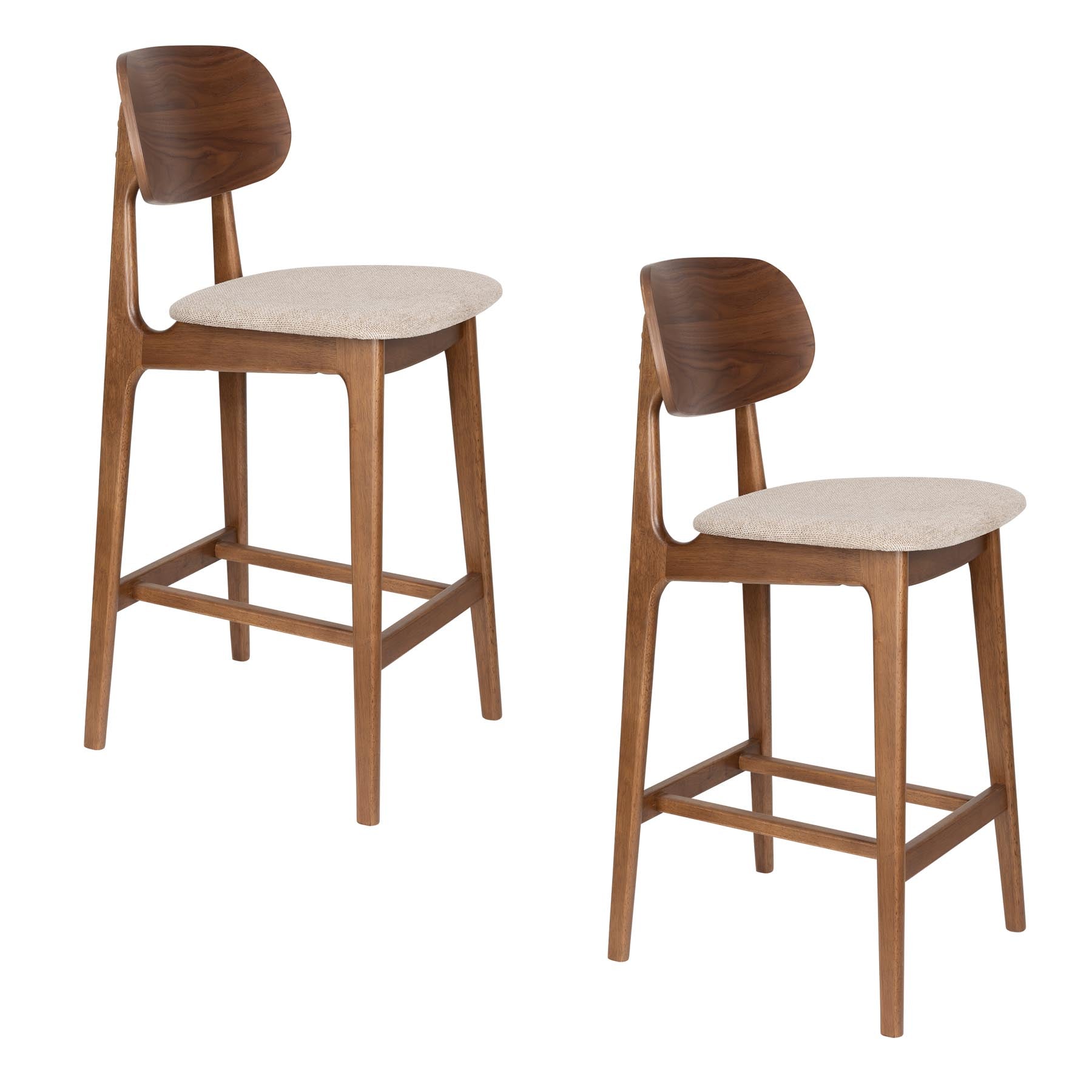 Barhocker Marais in Braun präsentiert im Onlineshop von KAQTU Design AG. Barstuhl ist von Dutchbone