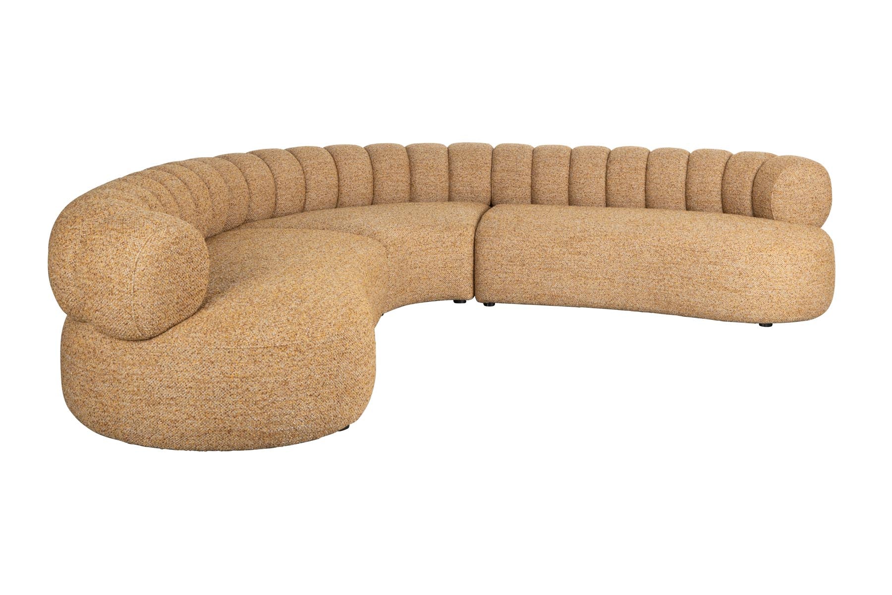 Sofa Duvane 7-Sitzer in Braun präsentiert im Onlineshop von KAQTU Design AG. 5er Sofa ist von Dutchbone