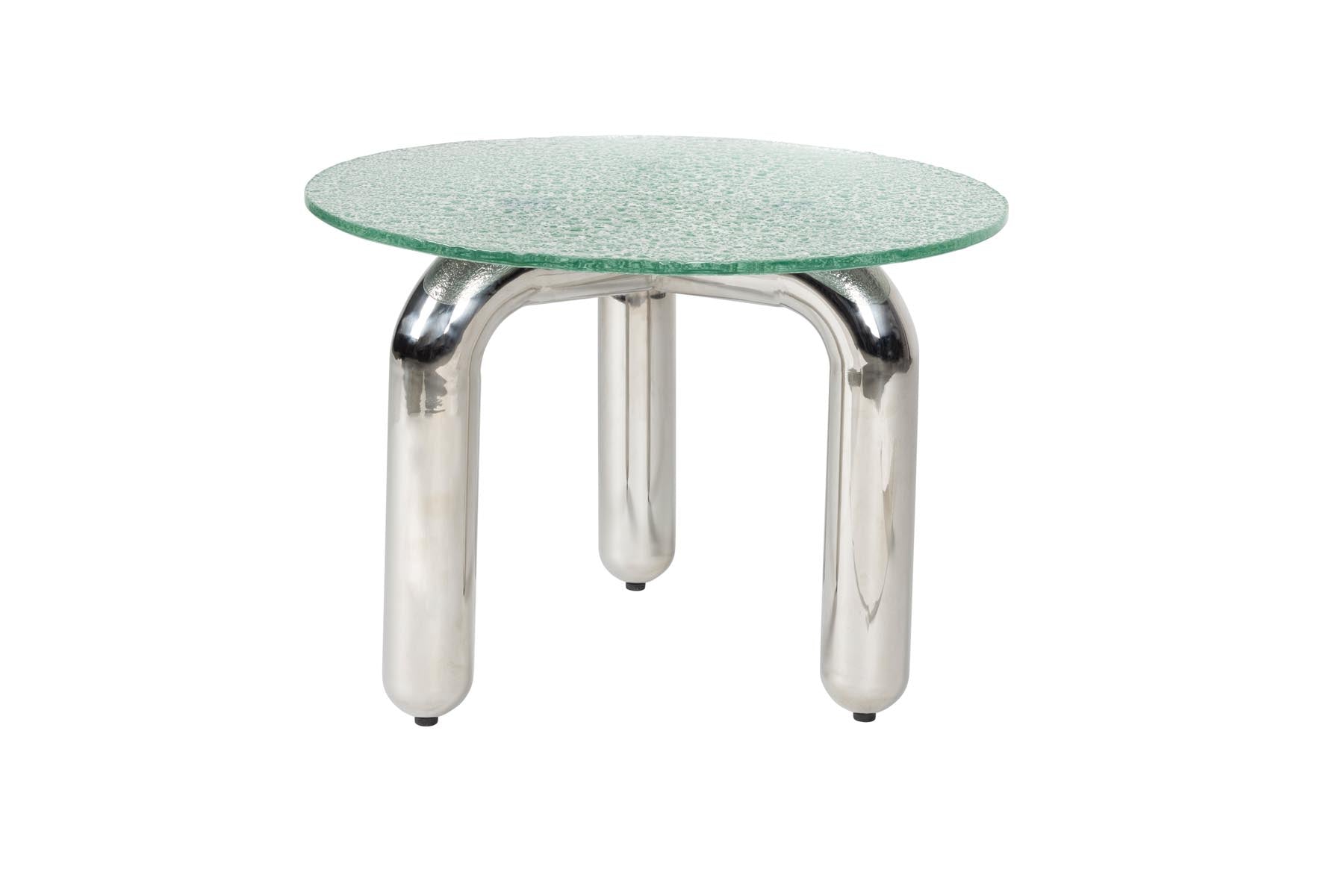 Beistelltisch Marly in Silber präsentiert im Onlineshop von KAQTU Design AG. Beistelltisch ist von Dutchbone