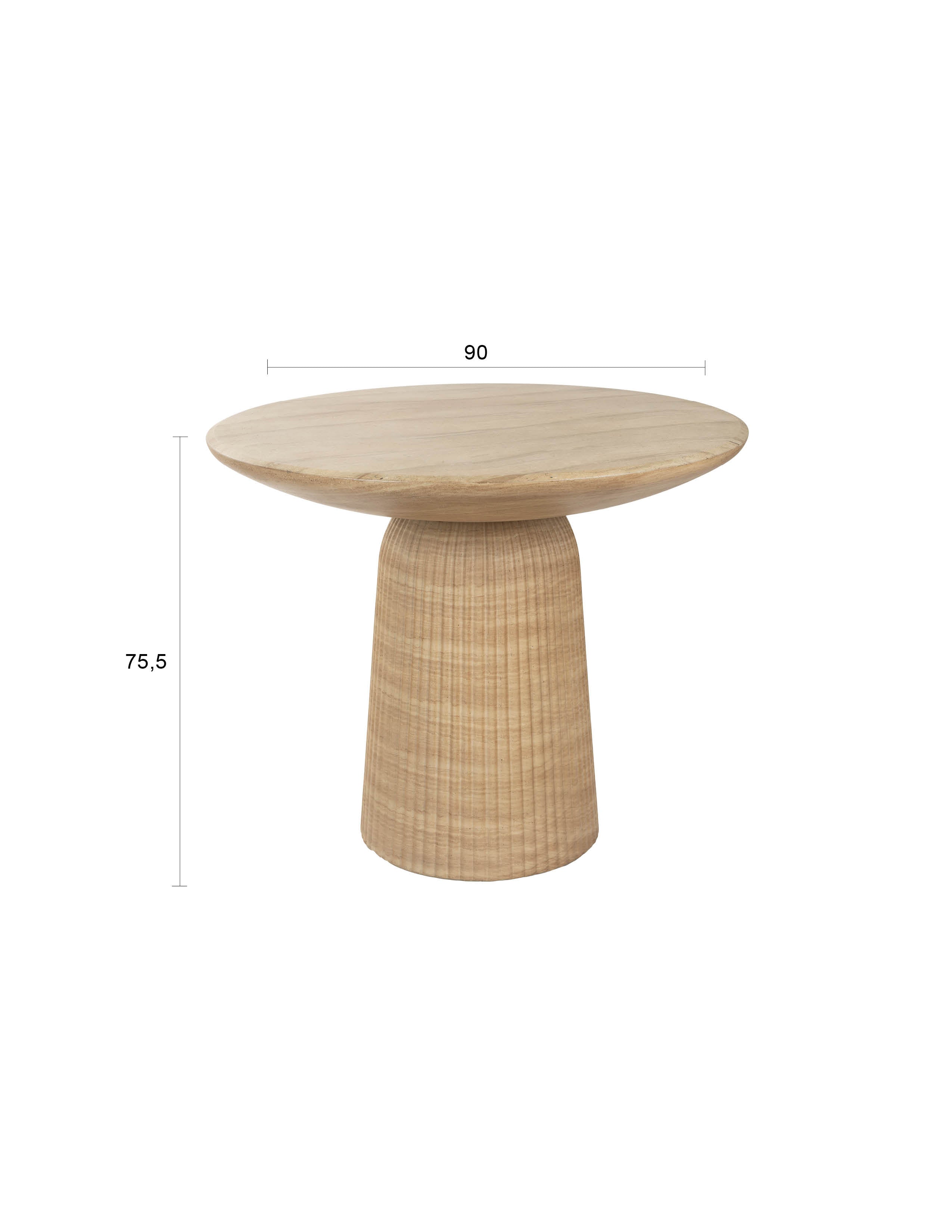 Gartentisch Brison in Grau präsentiert im Onlineshop von KAQTU Design AG. Gartentisch ist von Dutchbone
