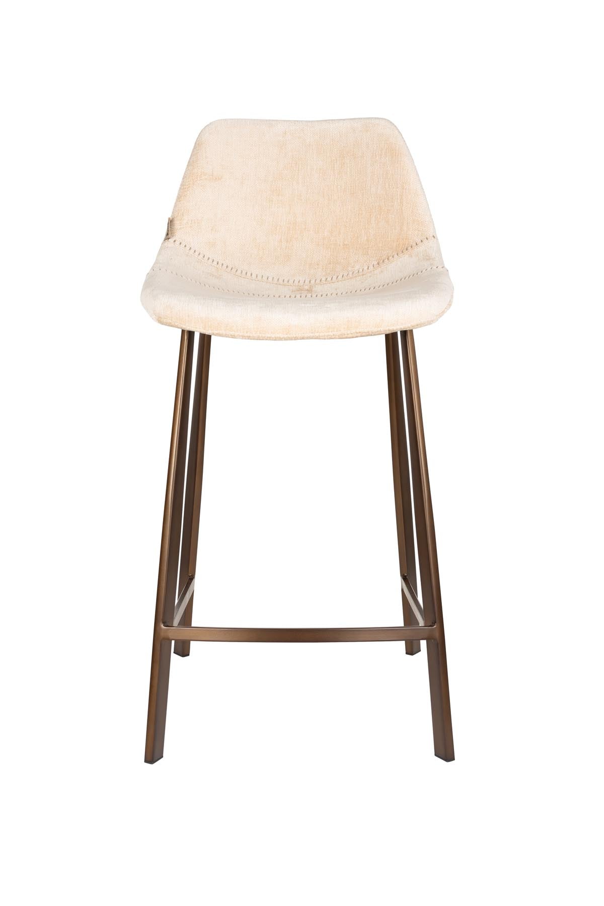 Barhocker Franky in Beige präsentiert im Onlineshop von KAQTU Design AG. Barstuhl ist von Dutchbone