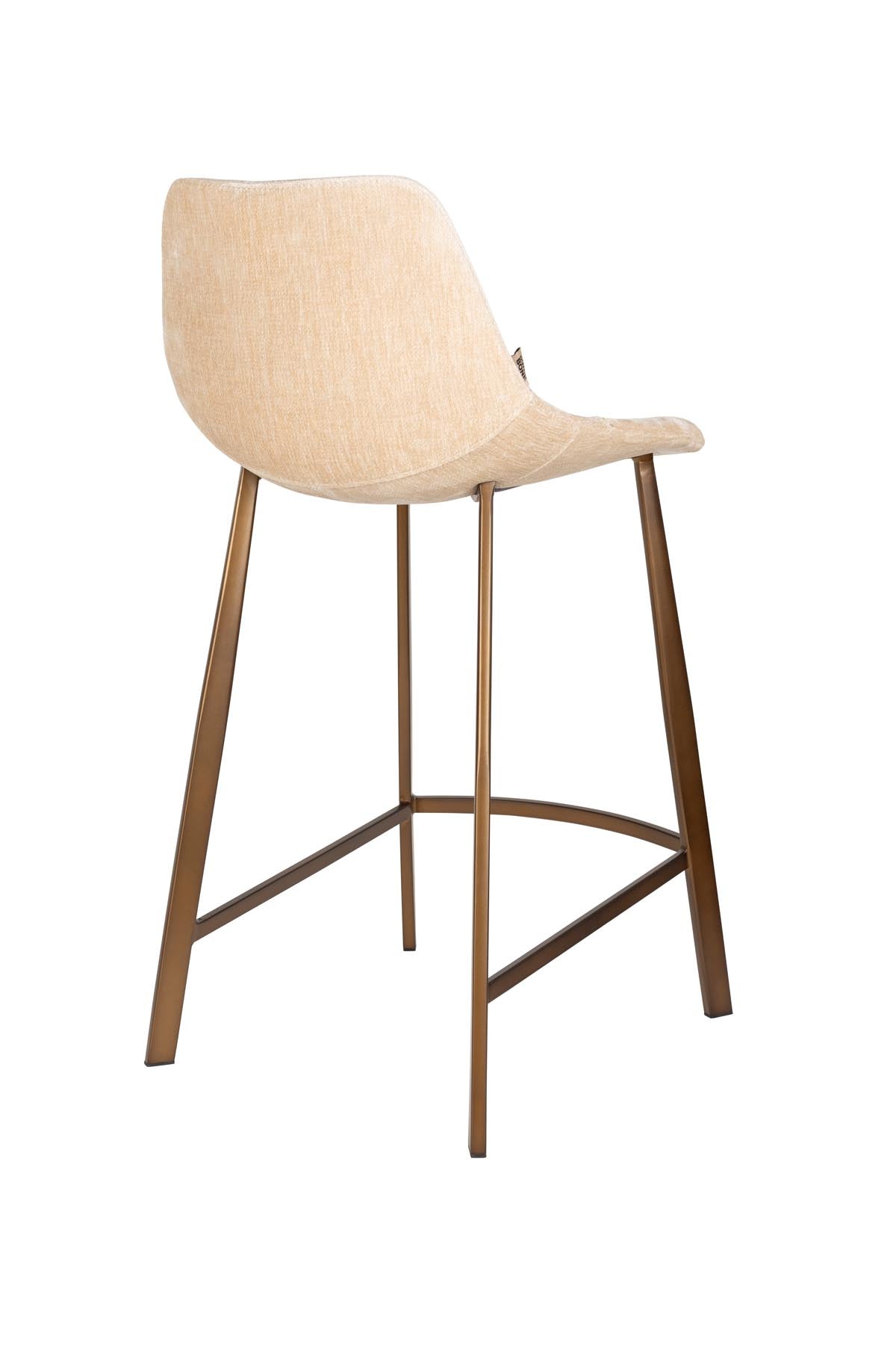 Barhocker Franky in Beige präsentiert im Onlineshop von KAQTU Design AG. Barstuhl ist von Dutchbone