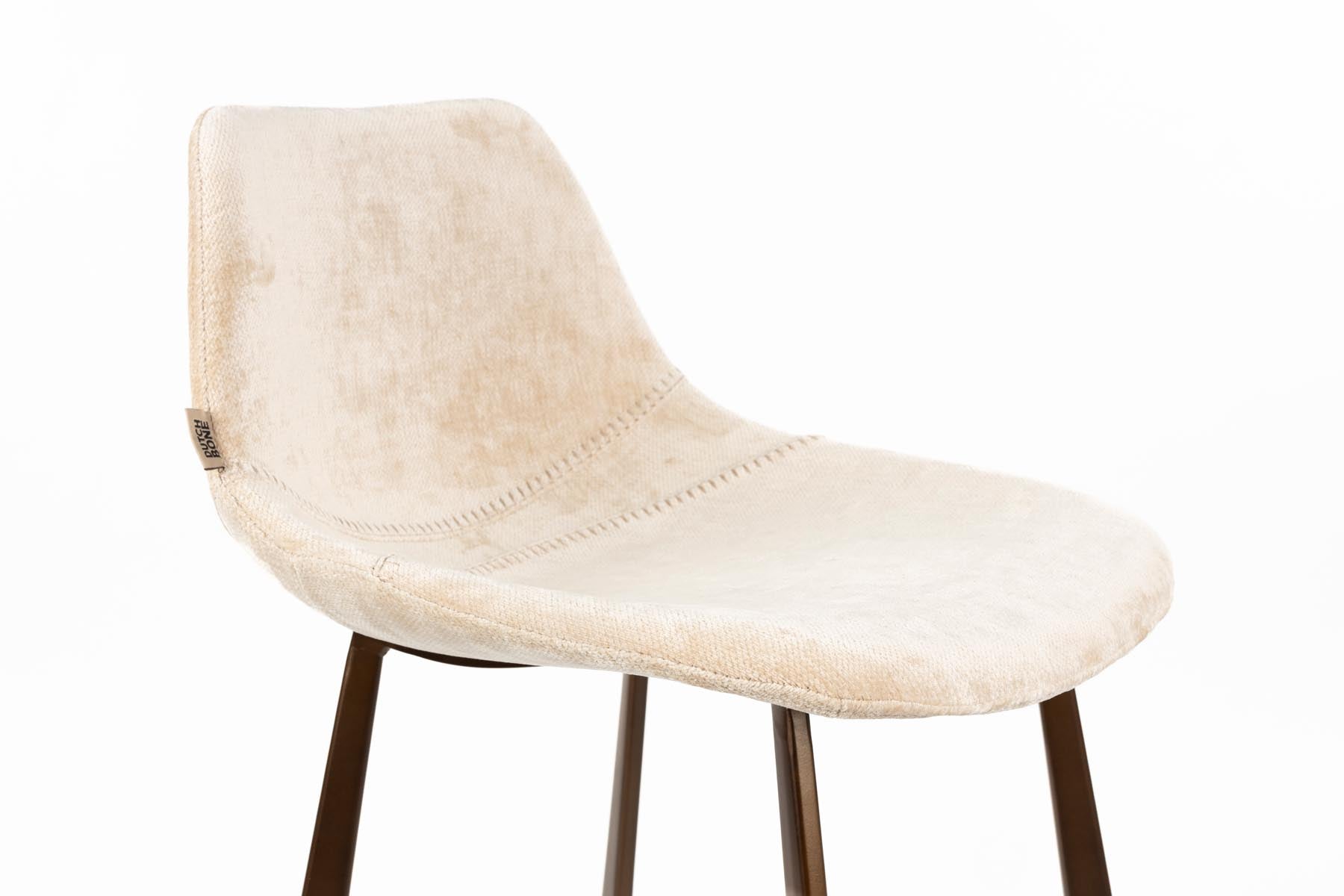 Barhocker Franky in Beige präsentiert im Onlineshop von KAQTU Design AG. Barstuhl ist von Dutchbone