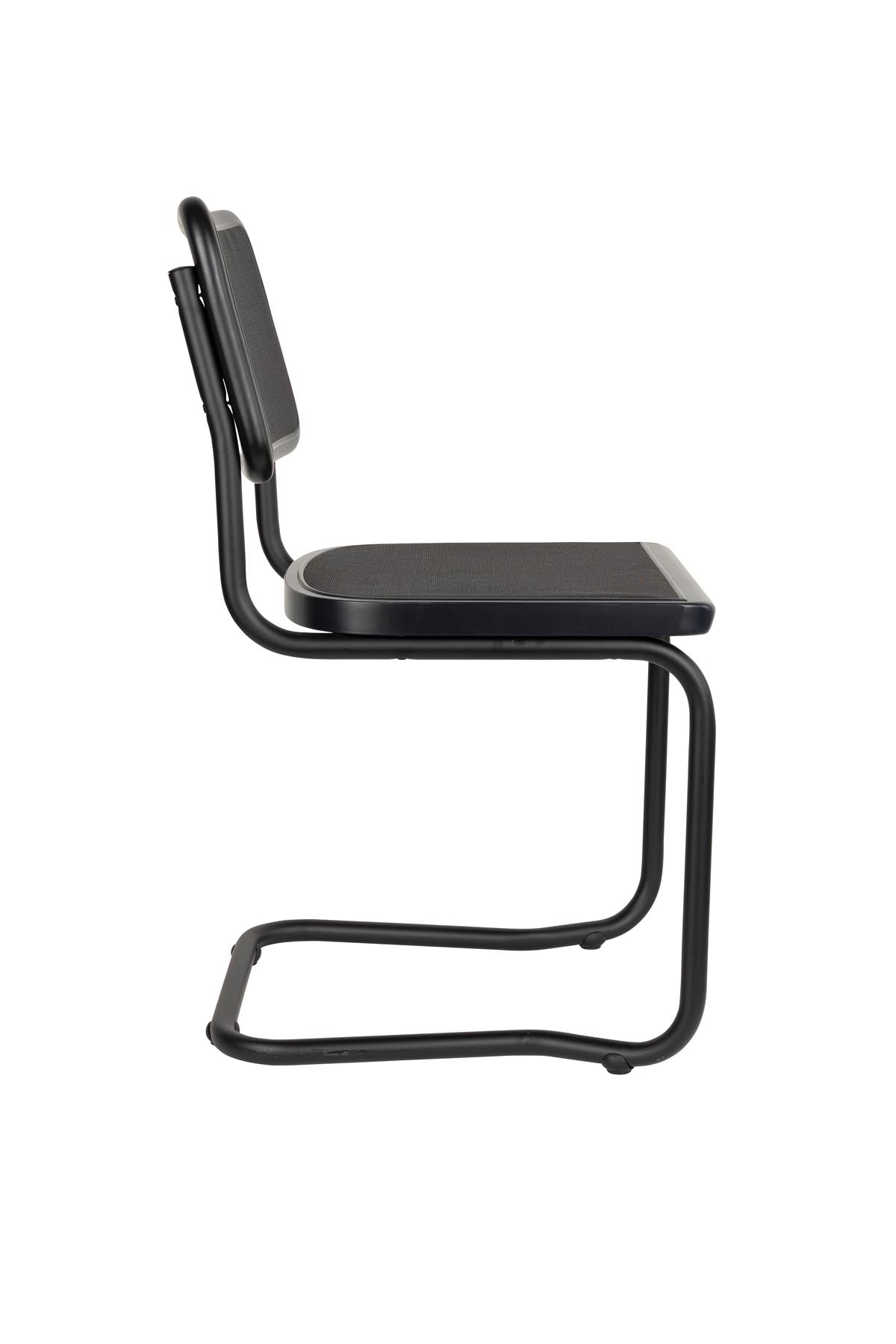 Stuhl Carree in Schwarz präsentiert im Onlineshop von KAQTU Design AG. Stuhl ist von Dutchbone