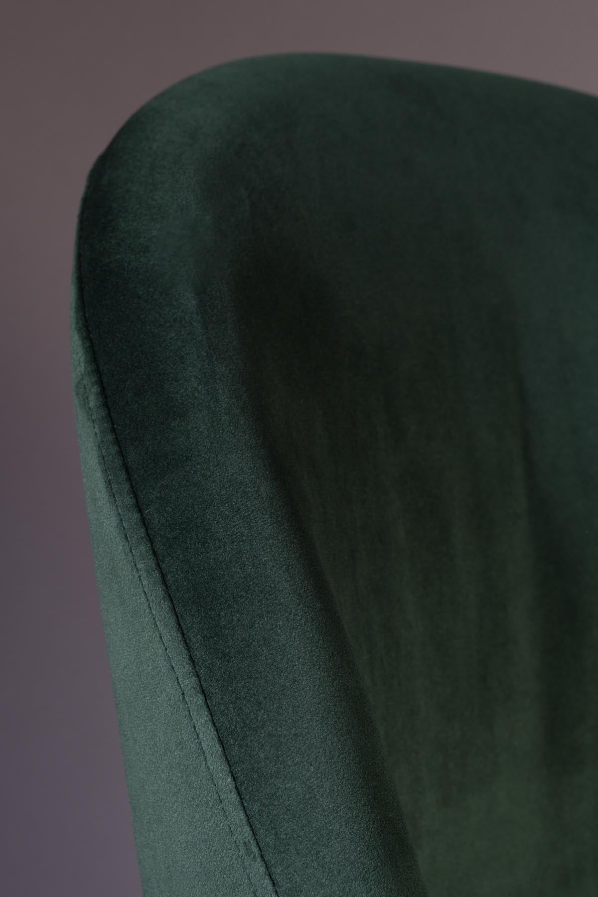 Stuhl Barbara in Grün präsentiert im Onlineshop von KAQTU Design AG. Stuhl ist von Dutchbone