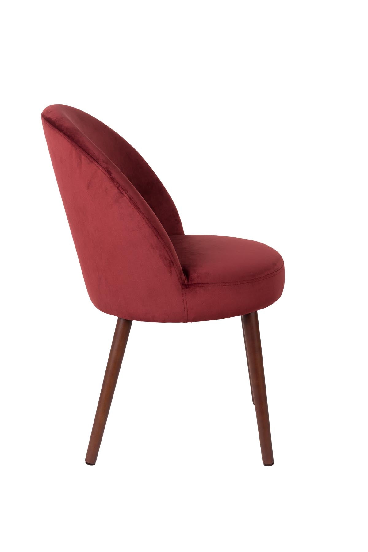Stuhl Barbara in Rot präsentiert im Onlineshop von KAQTU Design AG. Stuhl ist von Dutchbone