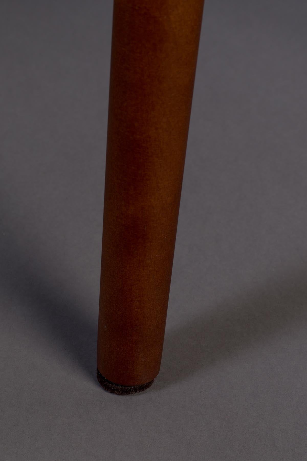 Stuhl Barbara in Camel präsentiert im Onlineshop von KAQTU Design AG. Stuhl ist von Dutchbone